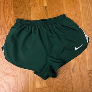 Nike 2 inch green men’s run shorts